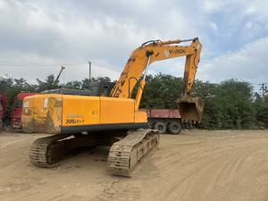 Excavatrice sur chenilles 30 tonnes, bon prix, Hyundai 305LC 305LC-7, d'origine coréenne, Hyundai 305 d'occasion - Product Image 2