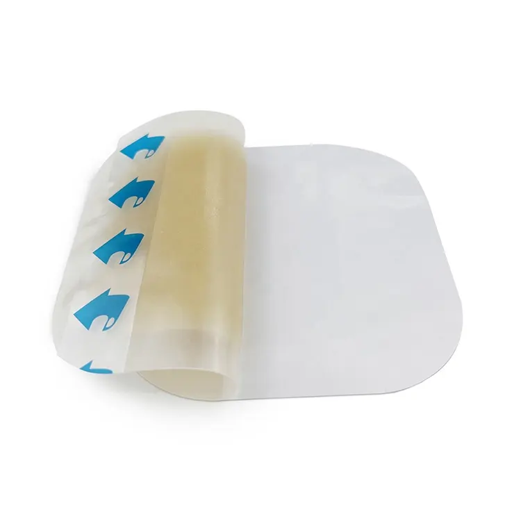 Trummed Hydrocolloid לחות פצע הלבשה Hydrocolloid פצע ההלבשה טיפול