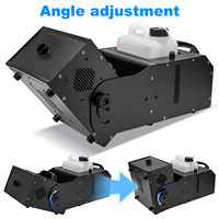 Machine à Brouillard à Tête Mobile Multi-Angle 3000W DMX 512, Télécommandée pour Effets DJ