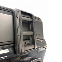 Accessoires de mise à niveau personnalisés pour usine : Échelle latérale pliable tout-terrain en aluminium pour camion, compatible avec Smart Canopy Cap