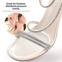 Coussinets de confort pour l'avant-pied pour femmes, coussinets métatarsiens, semelles intérieures confortables pour talons hauts, coussinets antidérapants