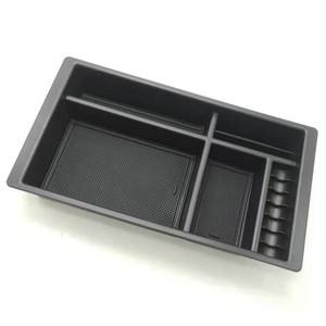Chevrolet Armrest Box Storage Organizer Plastic Insert Center Console Tray For <b>Car</b> <b>Interior</b> Use - Product Image 2
