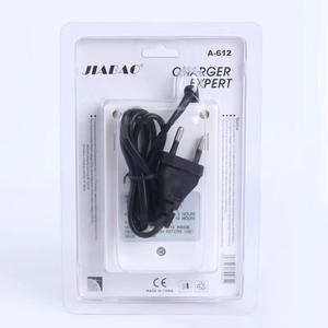 DL <span class=keywords><strong>Jiabao</strong></span> A-612 зарядное устройство 12 В бесщеточный коммутационный 4-слот для 5 #7 #9 В батарейки с круглой и плоской вилкой - Product Image 3