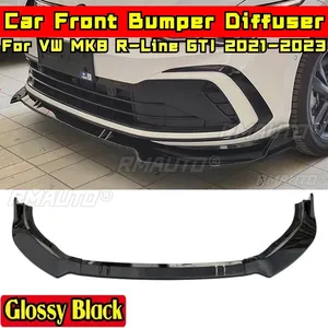 Kit de Carrocería para Golf MK8 R-Line GTI, Lip de Parachoques con Aspecto de Fibra de Carbono, Estilo Deportivo para VW Golf MK8 GTI R-Line 2021-2023, Accesorios para Auto - Product Image 2