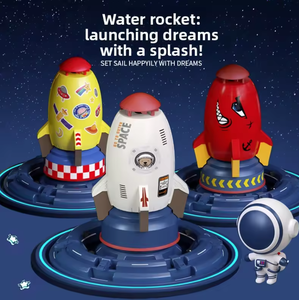 Lanceur de fusées à eau en plastique, jouet de jardin, jeu d'extérieur sous pression pour enfants de 5 ans et plus, unisexe, boîte, marque OEM - Product Image 5