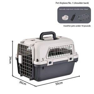 <span class=keywords><strong>Cage</strong></span> de voyage pour petit <span class=keywords><strong>animal</strong></span> <span class=keywords><strong>Cage</strong></span> de voyage portable en fer avec motif solide pour voiture aérienne Transport extérieur Fournitures pour animaux de compagnie - Product Image 6