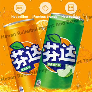Bán buôn Fanta đóng hộp <span class=keywords><strong>330ml</strong></span> có ga uống khác nhau trái cây mềm đồ uống - Product Image 5