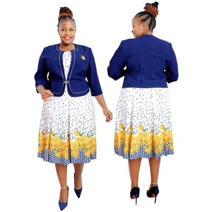 African Wear Official Dress Woman Church Suits - Product Image 5