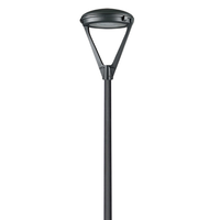 Kontak IP66 extérieur 60w led borne lumineuse de jardin post lumière supérieure led feux de parking