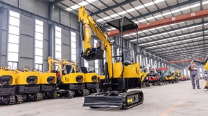Supply Tree Planting Ground Hole <b>Drill</b> <b>Mini</b> Crawler Excavator 1000kg Engine High Efficiency - Product Image 5