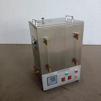 Machine de test de récupération de solvants usagés pour l'extraction d'asphalte et de bitume par distillation de trichloreéthylène en acier inoxydable