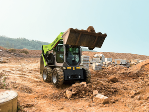 Minicargadora Zoomlion ZS090V con Accesorios, Maquinaria de Movimiento de Tierras, Cargadora de Ruedas con 1 Año de Garantía - Product Image 4