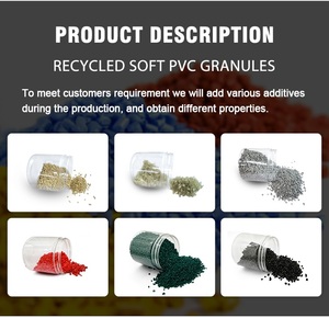 Granuli di PVC Riciclato HBCS, Materiale Plastico Rigenerato, Granuli di Gomma PVC Morbida - Product Image 5