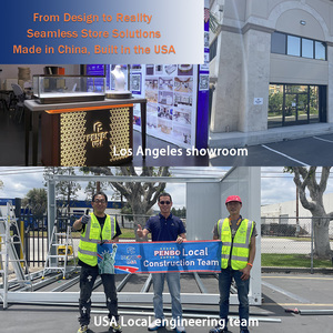 เคสโทรศัพท์มือถือขนาดเล็กแบบเรียบง่าย2X4ตู้โชว์เคสมือถือกระจกเทมเปอร์ทรงสี่เหลี่ยมผืนผ้าตู้โชว์อุปกรณ์เสริมสำหรับร้านค้า - Product Image 6