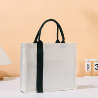 Personnalisez votre propre logo, motif géométrique, sacs en toile de coton réutilisables de haute qualité, impression par sublimation, sacs d'épicerie
