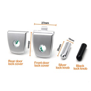 Gerendel pintu Interior kunci pintu pengaman kenop sekrup pelek penutup untuk BMW 7 Series F01 F02 F04 2009-2014 51211805643 51419116332 - Product Image 2