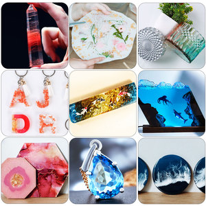 Osbang 2kg Hot Bán AB nhựa Epoxy 1:1 lỏng độ cứng cao rõ ràng tinh thể keo cho <span class=keywords><strong>DIY</strong></span> handmade thủ công mỹ nghệ gỗ cho chế biến gỗ - Product Image 3