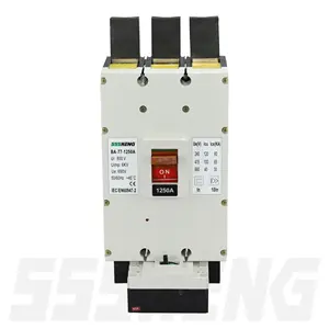 SSSHENG-Disyuntores de la serie 4P, disyuntores MCCB 1000A, interruptor automático, BA77 65kA, 1 unidad, 1 unidad