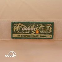 Ensemble d'insignes Coody personnalisé Design mignon avec autocollants Coody à support magnétique pour le camping et la randonnée à un prix économique