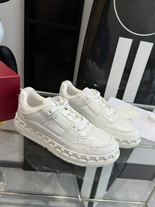 Rivet Thick Sole Color <b>Blocked</b> Board Shoes Women Summer Breathable Cushioning Soft Lightweight Height Increasing Casual - Product Image 3