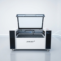 Machine de découpe et gravure laser CO2 Jowuey 1390 1300*900mm Ruida 100W/130W/150W pour le traitement de l'acrylique, du bois, de la pierre et du caoutchouc (avec système d'eau)