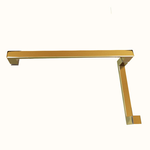 Phật Sơn KEZE L-Xử Lý Hình Móc Áo Kẹp Hỗ Trợ Ba Mảnh Thủy Tinh Thẳng Bản Lề Vàng Tắm Màn Hình - Product Image 5