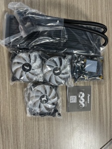 Refroidisseur liquide pour PC SOEYI Stock Aio Cooler haute puissance avec écran numérique, kit de refroidissement par eau 5V RGB, radiateur pour CPU - Product Image 4