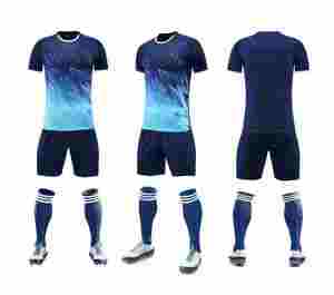 Maßgeschneidertes Herren-Fußball-Trainingsset Sportbekleidung Vereins-Trikot-Sets Hochwertig 100% Polyester Atmungsaktiv Langarm-Uniform - Product Image 2