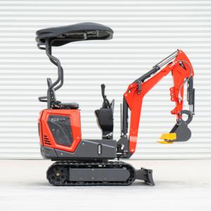 Mini-excavatrice à chenilles de 1,2 tonne à haute productivité pour la construction résidentielle urbaine, la réparation routière et les travaux agricoles - Product Image 4