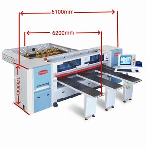 Scie à panneaux CNC horizontale automatique intelligente de haute précision à grande vitesse <span class=keywords><strong>Multicut</strong></span> pour le travail du bois, gain de temps - Product Image 5