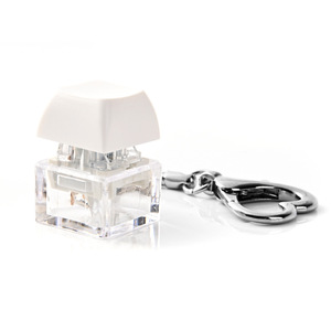 Precio de fábrica: Llavero mecánico de 4 teclas con clicker, keycap fidget, juguete antiestrés - Product Image 5