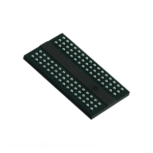 หน่วยความจำอิเล็กทรอนิกส์96 TFBGA ช่องผู้ผลิต AS4C64M16D3LB-12BANTR - Product Image 1