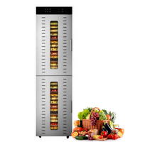 Déshydrateur alimentaire 24 couches Étuve de séchage de fruits Séchoir de légumes commercial Machine à vendre Machines de déshydratation de fruits