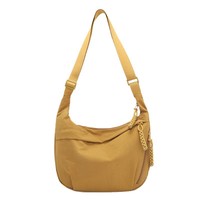 Sac à bandoulière pour femme, style japonais, simple, grande capacité, sac bandoulière pour étudiante, petit sac à bandoulière polyvalent, sac boulette