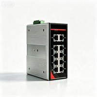 Servidor de Dispositivos Seriales de Grado Industrial de 8 Puertos, Montaje en Riel DIN Cloudlink, RS232 RS485 Serial a Ethernet Transparente