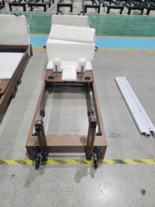 Fábrica nuevo estilo plegable color nogal madera de roble Pilates reformadores máquina equipo para hogar y estudio - Product Image 2