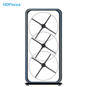 2025 trong nhà 3D Hologram chiếu <span class=keywords><strong>LED</strong></span> Fan 1080P treo tường Độ phân giải cao 4K quay hiển thị Máy quạt cho quảng cáo - Product Image 4