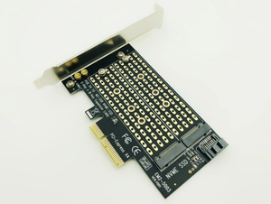 محول بطاقة SATA <span class=keywords><strong>M</strong></span>.2 SSD PCIE, إضافة بطاقات PCIE إلى M2/<span class=keywords><strong>M</strong></span>.2 محول SATA <span class=keywords><strong>M</strong></span>.2 SSD PCIE محول NVME/M2 PCIE محول SSD M2 إلى SATA PCI-E بطاقة <span class=keywords><strong>M</strong></span> مفتاح + مفتاح B - Product Image 3