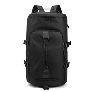 Zylinderform leichte USB-Aufladung Anti-Diebstahl-Schulter für Fußball-Basketball taschen Reisetasche Reisetasche