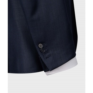<span class=keywords><strong>Costume</strong></span> <span class=keywords><strong>homme</strong></span> <span class=keywords><strong>bleu</strong></span> <span class=keywords><strong>marine</strong></span> à revers cranté personnalisé, simple boutonnage, 3 pièces, blazer, gilet, <span class=keywords><strong>pantalon</strong></span>, <span class=keywords><strong>costume</strong></span> formel <span class=keywords><strong>homme</strong></span> de haute qualité - Product Image 6
