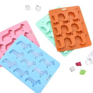 <b>Tray</b> Food-grade Animal Cube Mold, Easy-release Box, <b>Silicone</b> Ice Grid - Product Image 1