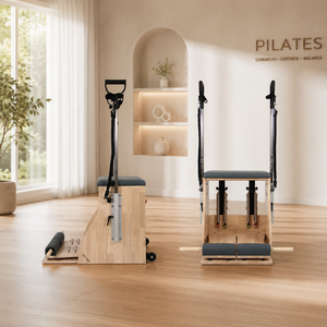 Hot Sale Barra Regolabile per Pilates in Rovere di Alta Qualità, Resistente, Commerciale per Palestre Domestiche e Studi Yoga CELUX - Product Image 1