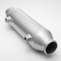 مبرد بيني من نوع EPMAN Barrel Style من نوع ماء إلى هواء، بقطر داخلي/خارجي 4×10 بوصة، وقطر داخلي/خارجي 2.5 بوصة، مبرد سائل من الألومنيوم لمحركات التوربو والسوبر تشارجر EPSLY250