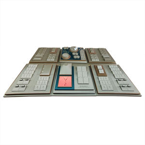 Expositor de Joyería de Lujo Ligero Personalizado con Combinación de Colores, Directo de Fábrica, Incluye Soporte para Pendientes y Set de Exhibición - Product Image 4