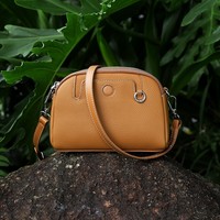 Sac à main en cuir véritable pour femme, nouvelle collection 2026, mini porte-monnaie en cuir de vachette pleine fleur, sac polyvalent pour maman, à porter à l'épaule ou en bandoulière