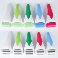 M2205 7-en-1 Micro Meedle Therapy Derma Roller Set Lip Eye Face Body Nez/Feet Massage Roller Stamp Pen Ice Jade Roller Kit