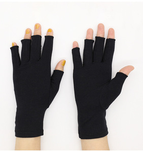 En gros, Gants de cyclisme d'extérieur unisexes, épais, à doigts entièrement recouverts, en coton, nouveau style - Product Image 1