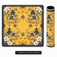 Tapis de poker en néoprène de luxe 31,5 pouces, prix usine, avec sac de rangement pour 4 joueurs