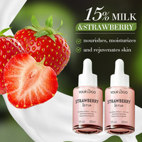 Aceite Esencial de Leche de Fresa para Comercio Exterior, Aceite Esencial Hidratante y Humectante, Producto para el Cuidado de la Piel, Venta al por Mayor