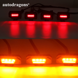 Autodragons pour Tacoma 2016-2019, Grille avant avec éclairage LED, 4 pièces, style Raptor, couvre-grille avec éclairage LED - Product Image 4